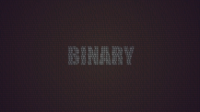 Binary Code Digital Art