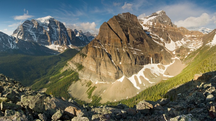 nature, mountains