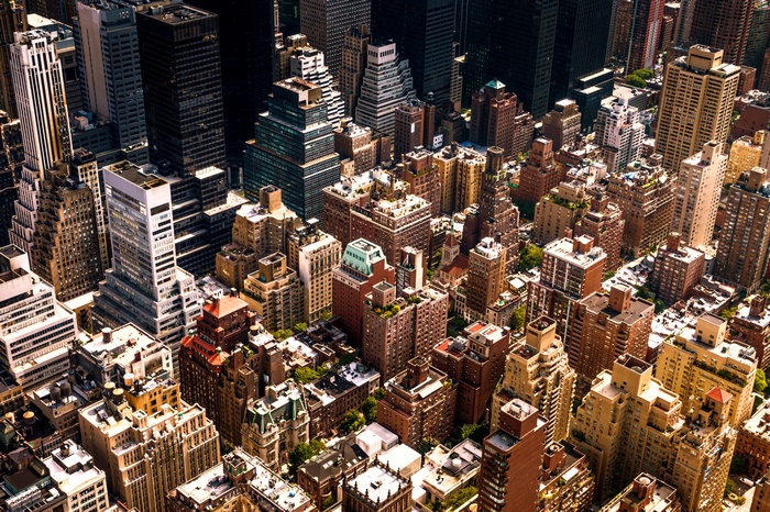 New York City Skyline from Above