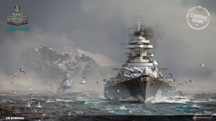 World of Warships KM Bismarck Battleship