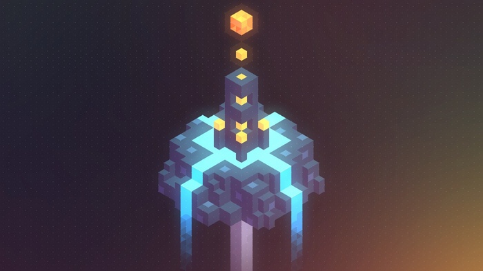 Isometric Trixel Music Structure