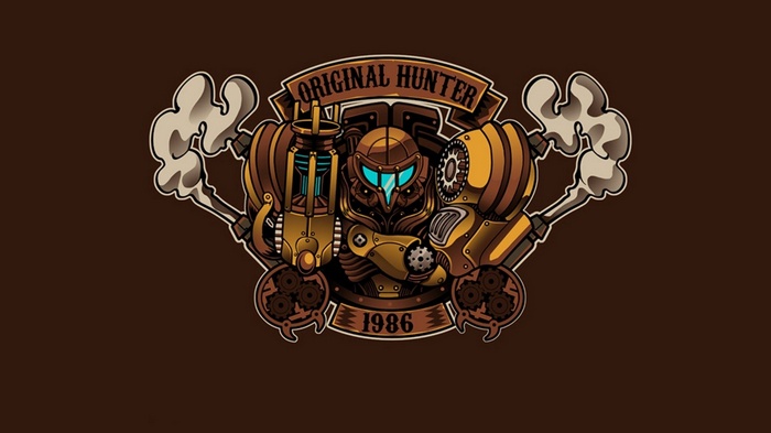 Steampunk Samus Aran Original Hunter 1986