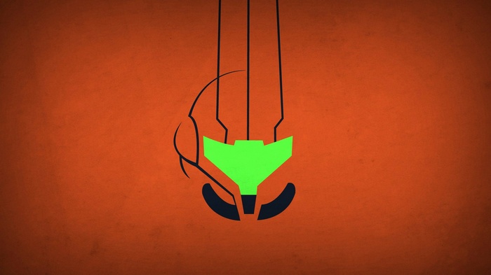 Samus Aran's helmet from Metroid