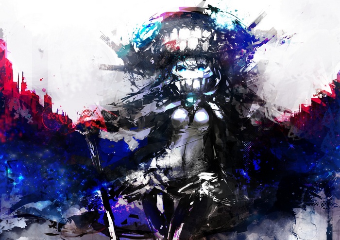 Kantai Collection anime girl with large hat