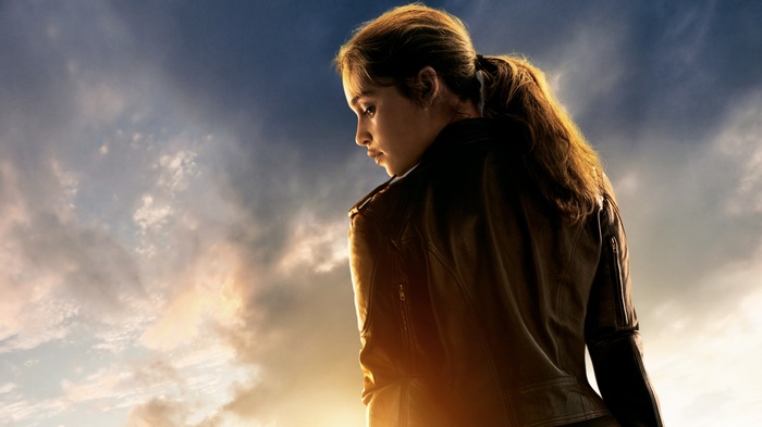 Emilia Clarke as Sarah Connor in Terminator Genisys