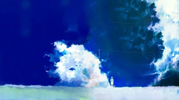 Tokyo Ghoul anime clouds