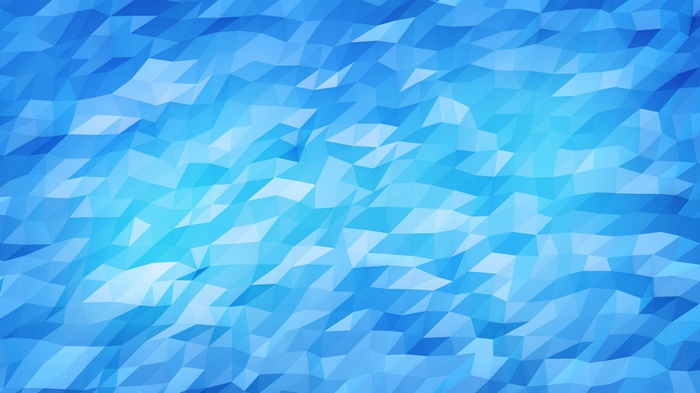 Abstract low poly blue geometric pattern