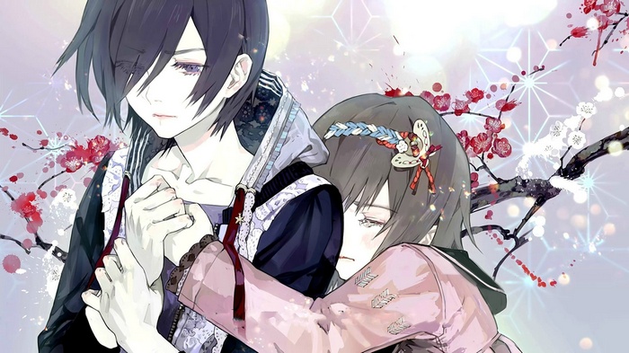 Fueguchi Hinami and Kirishima Touka from Tokyo Ghoul