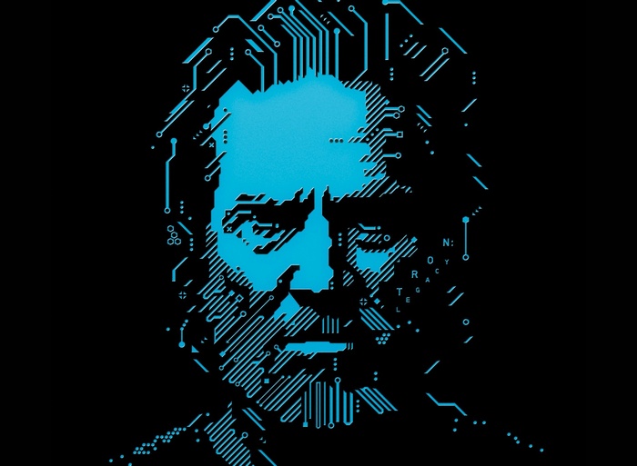 Tron: Legacy, Jeff Bridges, Circuit Board Portrait