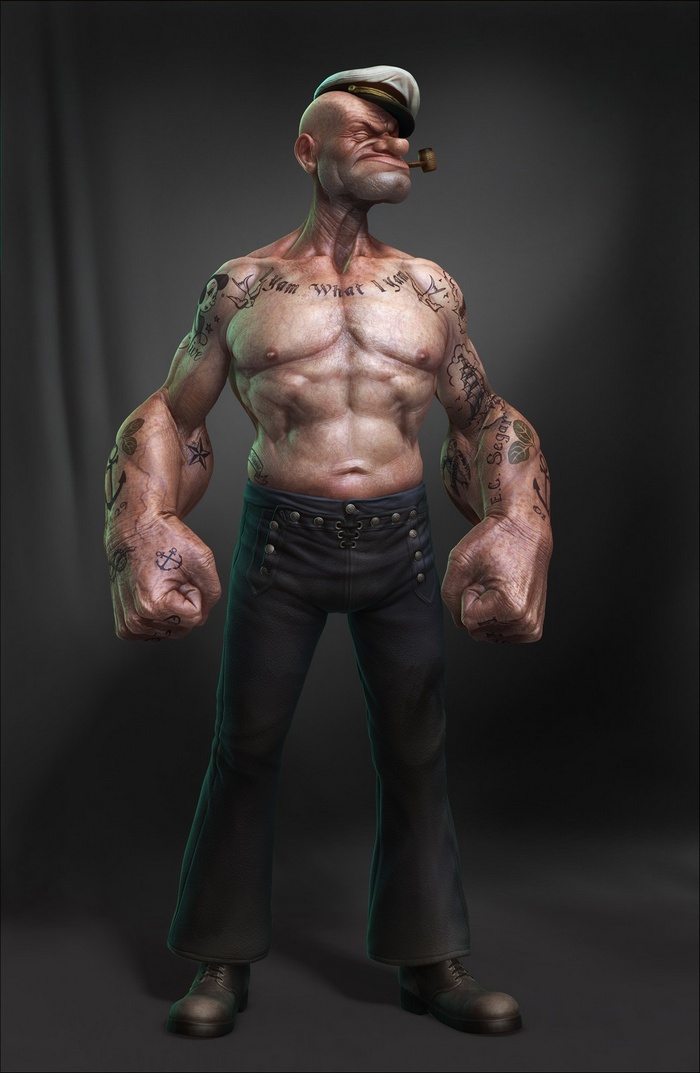 Popeye the Sailor Man artwork