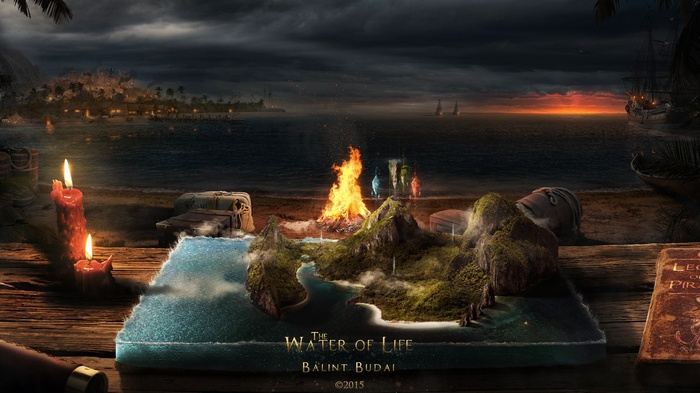 The Water of Life by Balint Budai