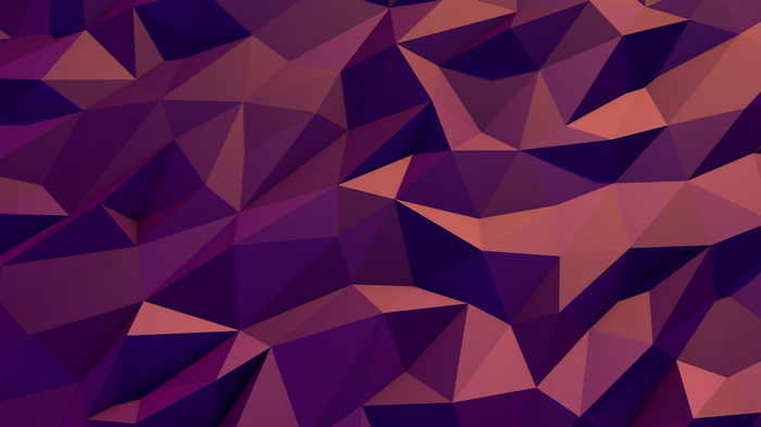 Low poly abstract geometric digital art