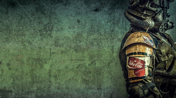 Fallout Brotherhood of Steel Power Armor with Nuka-Cola