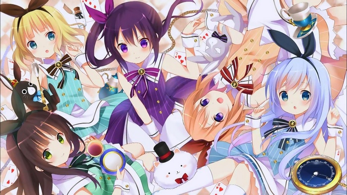 Gochuumon wa Usagi Desu ka? Anime Girls
