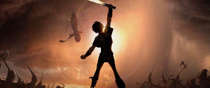 Hiccup and Toothless in How to Train Your Dragon 2