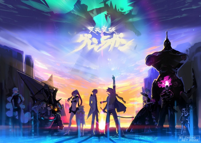 Tengen Toppa Gurren Lagann Characters and Mecha