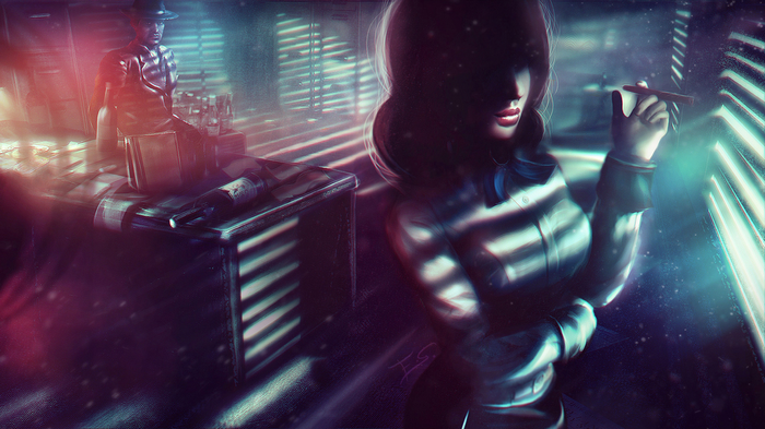 BioShock Infinite Elizabeth and Booker DeWitt
