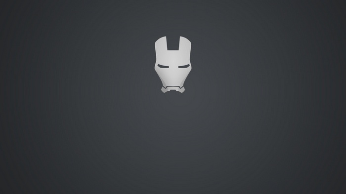 Minimalist Iron Man Mask