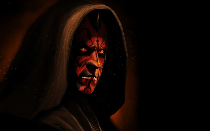 Darth Maul in a Hood