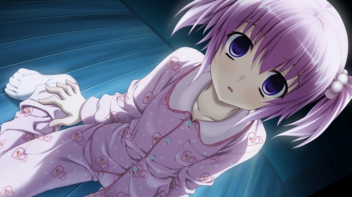 Konata Yori Kanata Made anime girl in pajamas