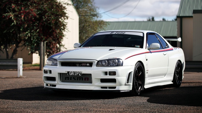JDM, Nissan Skyline GT-R R34, tuning, car