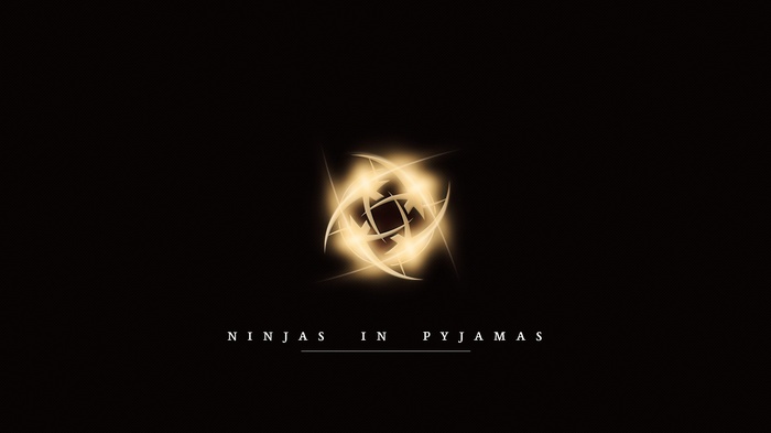 Ninjas In Pyjamas logo with text