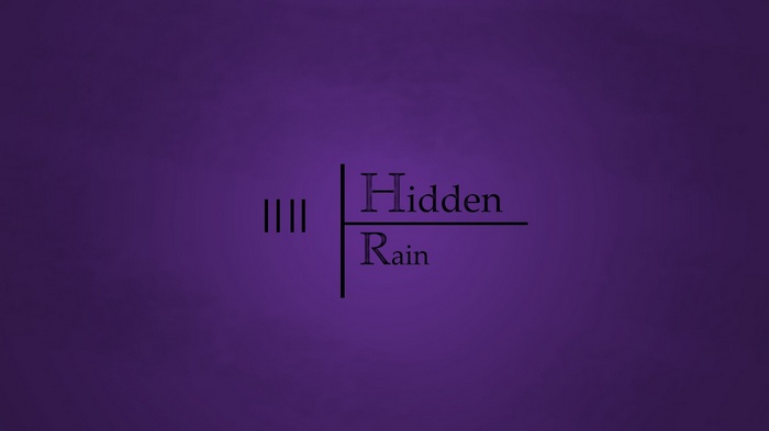 Hidden Rain Minimalist Logo