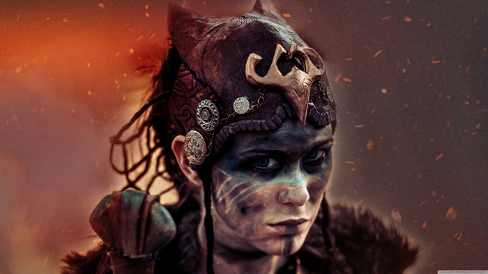 Senua from Hellblade video game