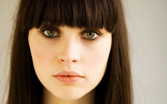 Felicity Jones close-up portrait