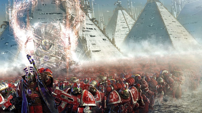 Magnus the Red and Thousand Sons on Prospero