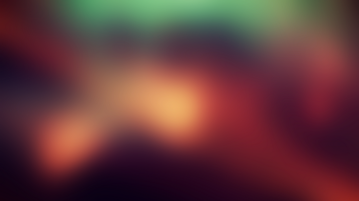 Abstract blurred background with warm and cool tones