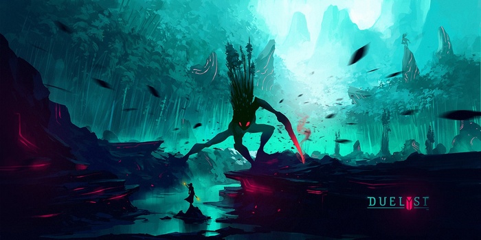 Duelyst artwork by Anton Fadeev
