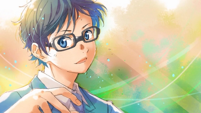 Arima Kousei from Shigatsu wa Kimi no Uso with Glasses