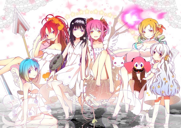 Mahou Shoujo Madoka Magica Characters