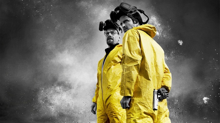 Walter White and Jesse Pinkman in Breaking Bad