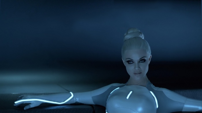 Serinda Swan as Siri in Tron: Legacy