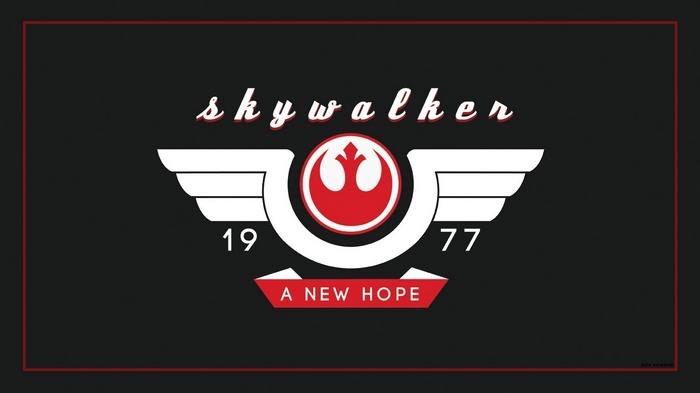 Star Wars Skywalker A New Hope 1977 Logo