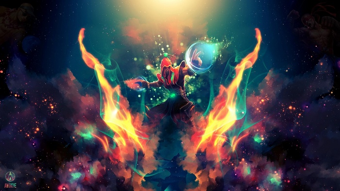 League of Legends Lee Sin in Cosmic Fire