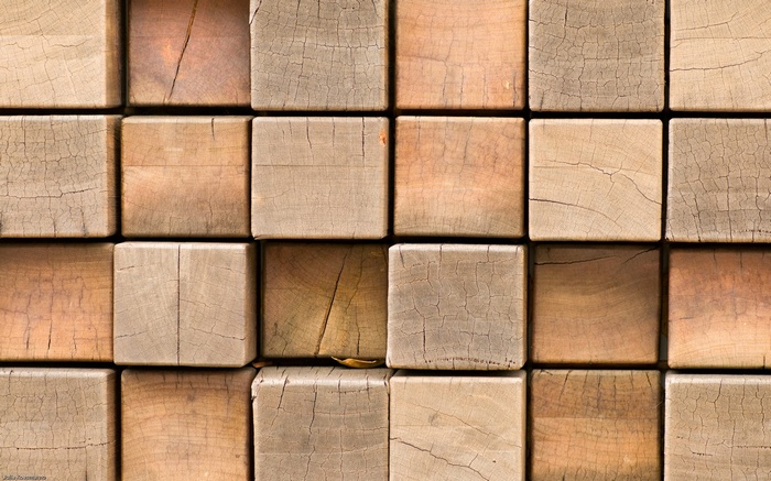 Wood blocks texture