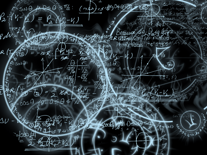 Alchemy and Mathematics Symbols and Formulas