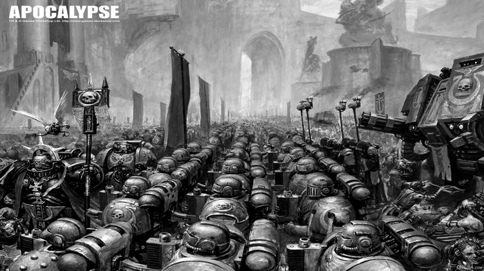 Warhammer 40,000 Apocalypse Space Marines Army