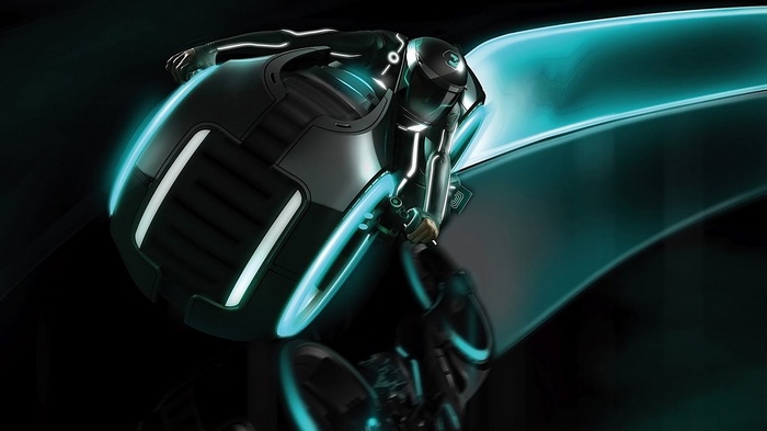Tron Light Cycle Rider