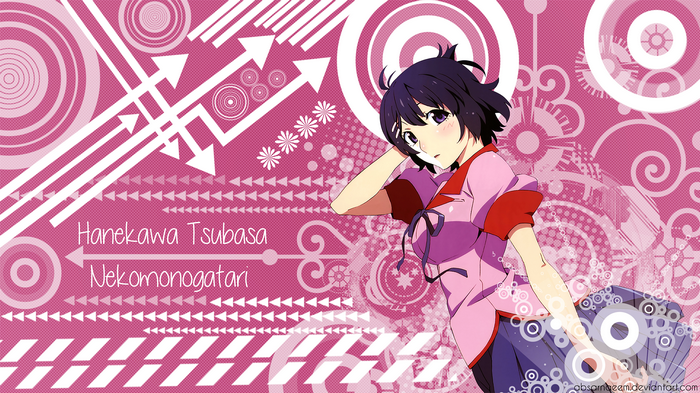 Hanekawa Tsubasa from Nekomonogatari