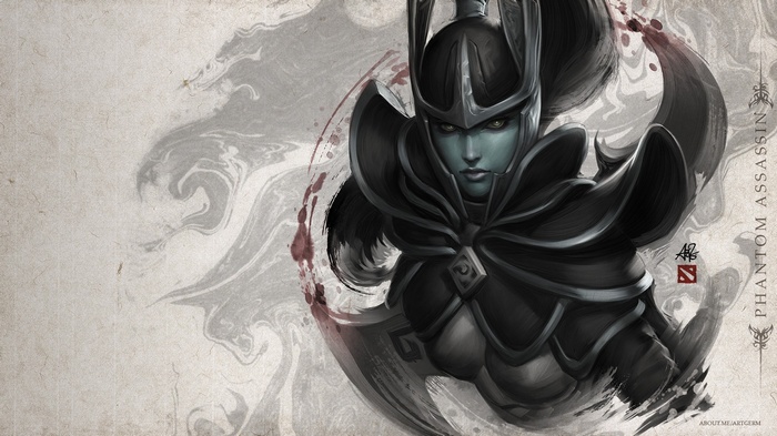 Phantom Assassin Dota 2 Loading Screen