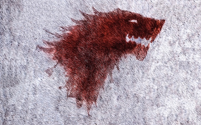 House Stark Direwolf Logo from Game of Thrones