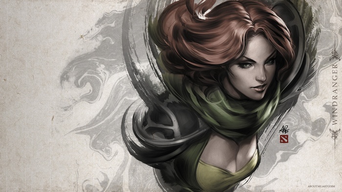Windranger from Dota 2