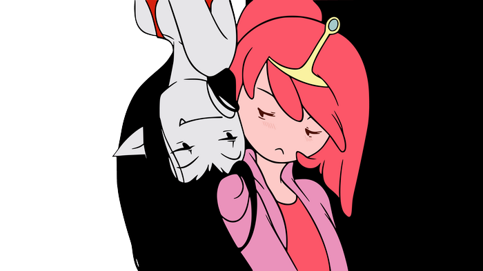Princess Bubblegum and Marceline the Vampire Queen