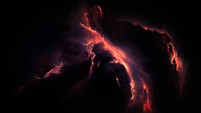 Starkiteckt abstract space art nebula