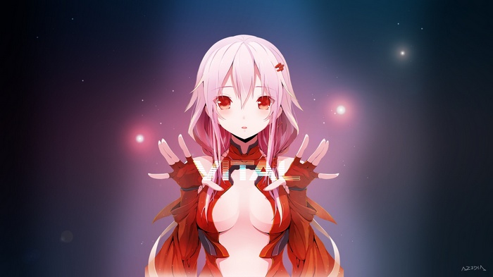 Inori Yuzuriha from Guilty Crown