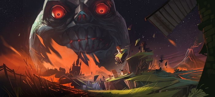 The Legend of Zelda: Majora's Mask - Apocalyptic Moon